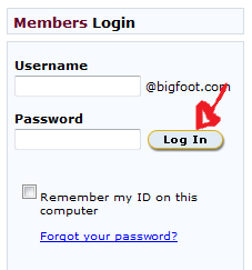 bigfoot mail sign in step 3
