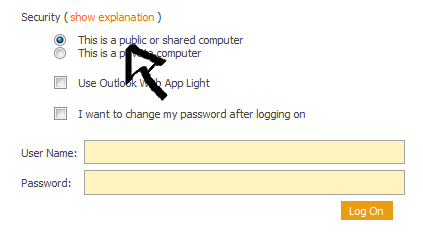banfield webmail login step 1