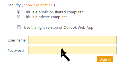 point park university email login step 3