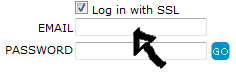 bluebottle email login step 1