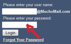 muchomail email login step 2