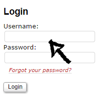 roundcube email login step one